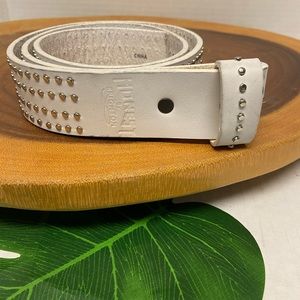 HONEST by Brighton Leather Studded Belt Interchangeable